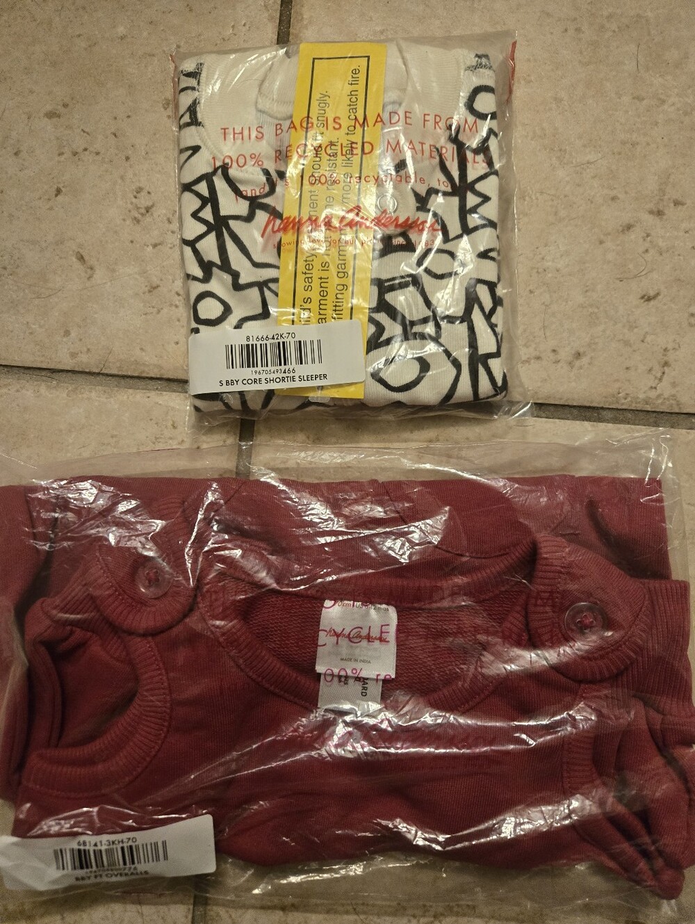 *NEW* Hanna Andersson Sleeper & Terry Overalls